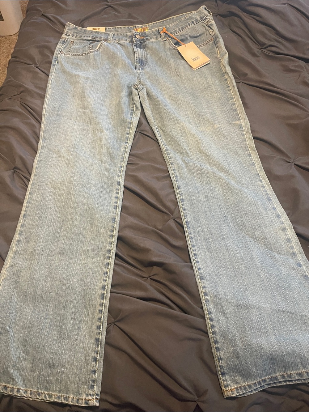 Bitten by Sarah Jessica Parker Light Wash Flare Jeans